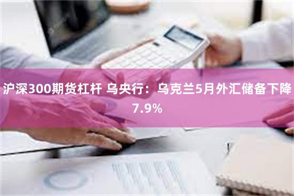 沪深300期货杠杆 乌央行：乌克兰5月外汇储备下降7.9