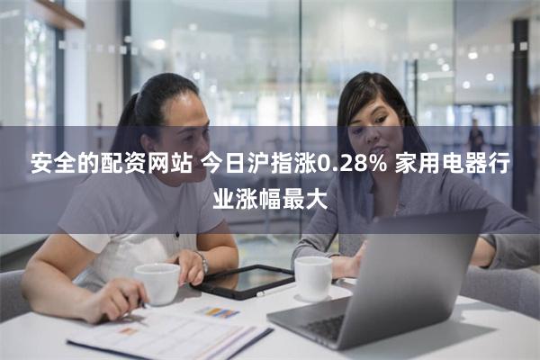 安全的配资网站 今日沪指涨0.28% 家用电器行业涨幅最大