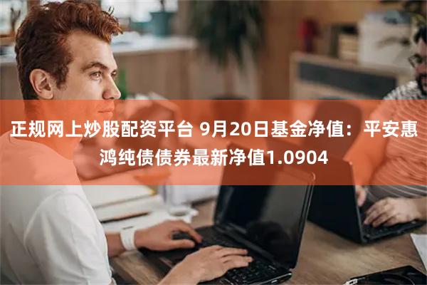 正规网上炒股配资平台 9月20日基金净值：平安惠鸿纯债债